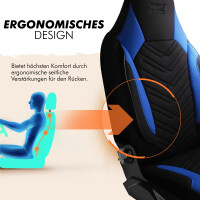 Sitzbez&uuml;ge passend f&uuml;r Citroen Nemo in Schwarz Blau 1255P011