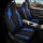 Sitzbezüge passend für VW Scirocco in Schwarz Blau 1255P011