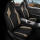 Sitzbezüge passend für VW Scirocco in Schwarz Beige 1255P043
