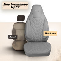 Sitzbez&uuml;ge passend f&uuml;r BMW X1 in Grau 1255P070