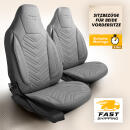 Sitzbez&uuml;ge passend f&uuml;r VW Sharan in Grau 1255P070