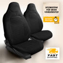 Sitzbez&uuml;ge (Pilot) passend f&uuml;r VW Amarok in Schwarz 1256P003