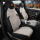 Sitzbezüge (Pilot) passend für Kia Niro in Beige Schwarz 1256P043