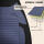 Sitzbezüge (Pilot) passend für Kia Niro in Blau Schwarz 1256P093