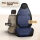 Sitzbezüge (Pilot) passend für Seat Altea in Blau Schwarz 1256P093