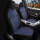 2x Sitzbezüge (Pilot) passend für Volvo S80 in Blau Schwarz 1256P093