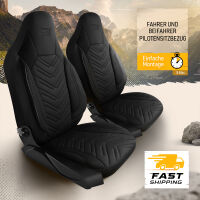 Sitzbez&uuml;ge passend f&uuml;r Dopfer Wohnmobil Caravan in Schwarz 1255P003