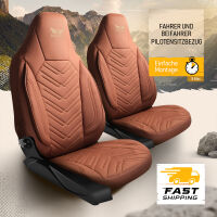 Sitzbez&uuml;ge passend f&uuml;r Schwabenmobil Wohnmobil Caravan in Braun 1255P030