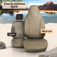 Sitzbez&uuml;ge passend f&uuml;r Neureuther Wohnmobil Caravan in Beige 1255P040