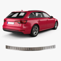 Ladekantenschutz passend f&uuml;r Audi A4 Avant B9 Bj. 2008-2019 (Silber)