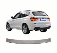 Ladekantenschutz passend f&uuml;r BMW X3 F-25 ab Bj. 2018 (Silber)