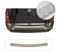 Ladekantenschutz passend f&uuml;r MB E-Klasse W212 Bj. 2009-2016 (Silber)