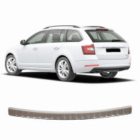Ladekantenschutz passend f&uuml;r Skoda Superb II Bj. 2008-2015 (Silber)