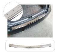 Ladekantenschutz passend f&uuml;r VW Touran III Bj. 2010-2014 (Silber)