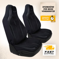 Sitzbez&uuml;ge (Pilot) passend f&uuml;r Suzuki SX4 in Schwarz DLX2081