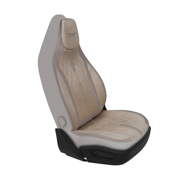 Sitzbezüge (Pilot) passend für Peugeot 3008 in Beige DLX2090