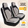 Sitzbezüge passend für Kia Stonic in Beige Schwarz AKD3029