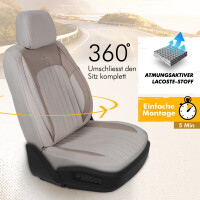 Sitzbez&uuml;ge passend f&uuml;r BMW 2er in Beige AKD3032