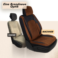 Sitzbez&uuml;ge passend f&uuml;r Citroen Jumper in Braun Schwarz AKD3030
