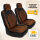 Sitzbezüge passend für Ford Fiesta in Braun Schwarz AKD3030