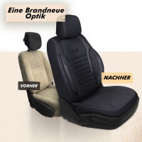 Sitzbez&uuml;ge passend f&uuml;r Renault Clio in Schwarz GKS2241