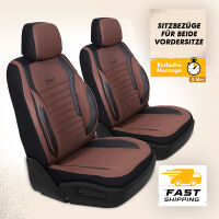 Sitzbez&uuml;ge passend f&uuml;r Ford Transit in Braun Schwarz GKS2253