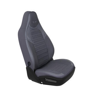 Sitzbezüge passend für Mercedes Benz V-Klasse in Dunkelgrau UZY2128