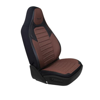 Sitzbezüge passend für Skoda Yeti in Braun Schwarz UZY2132