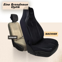 Sitzbez&uuml;ge passend f&uuml;r Bimobil Wohnmobil Caravan in Schwarz DLX2081