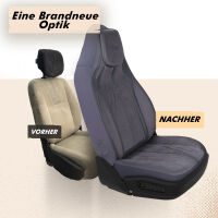 Sitzbez&uuml;ge passend f&uuml;r Camp&eacute;reve Wohnmobil Caravan in Grau DLX2088