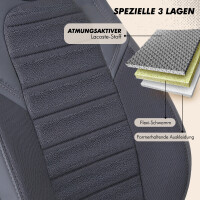 Sitzbez&uuml;ge passend f&uuml;r Campmobil Schwerin Wohnmobil Caravan in Beige UZY2128