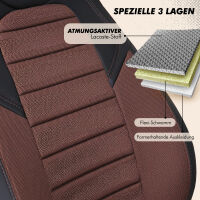 Sitzbez&uuml;ge passend f&uuml;r RMB Wohnmobil Caravan in Braun Schwarz UZY2132