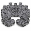 Sitzbezüge passend für Volvo XC60 in Schwarz...