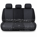 Sitzbezüge passend für VW Caddy in Schwarz...