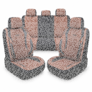 Sitzbezüge passend für Volvo S60 in Braun...