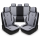 Sitzbezüge passend für Kia Carens in Grau Schwarz GKS2250KOM