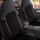 Sitzbezüge passend für Ford Ranger in Schwarz Rot Class