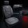 Sitzbezüge passend für Fiat Doblo in Schwarz Weiß