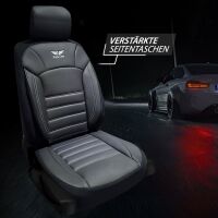 Sitzbez&uuml;ge passend f&uuml;r Hyundai Kona in Schwarz Wei&szlig;
