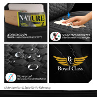 Sitzbez&uuml;ge passend f&uuml;r Seat Alhambra in Schwarz Komplett