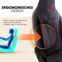 Sitzbez&uuml;ge passend f&uuml;r Seat Arona in Schwarz Rot Pilot 1.2