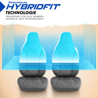 Sitzbez&uuml;ge passend f&uuml;r Subaru Forester in Grau Pilot 1.4