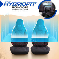 Sitzbez&uuml;ge passend f&uuml;r Custom-Bus Wohnmobil Caravan in Schwarz Rot Pilot 1.2