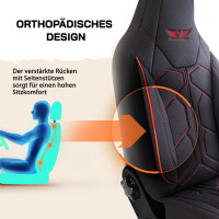Sitzbez&uuml;ge passend f&uuml;r Urban Mobile Wohnmobil Caravan in Schwarz Rot Pilot 1.2