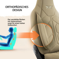 Sitzbez&uuml;ge passend f&uuml;r Schwabenmobil Wohnmobil Caravan in Beige Pilot 1.3