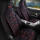 Sitzbezüge passend für Ford Tourneo in Schwarz Rot Pilot 2.2