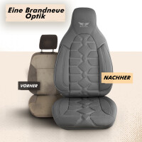 Sitzbez&uuml;ge passend f&uuml;r Fiat Scudo in Grau Pilot 2.4