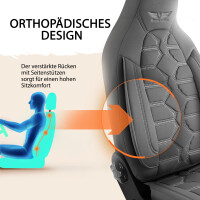 Sitzbez&uuml;ge passend f&uuml;r Orangecamp Wohnmobil Caravan in Grau Pilot 2.4