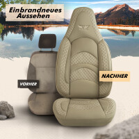 Sitzbez&uuml;ge passend f&uuml;r AHORN Wohnmobil Caravan in Beige Pilot 3.3