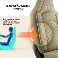 Sitzbez&uuml;ge passend f&uuml;r Burow Wohnmobil Caravan in Beige Pilot 3.3